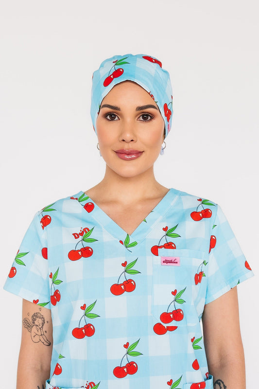 Cherry On Top Scrub Cap