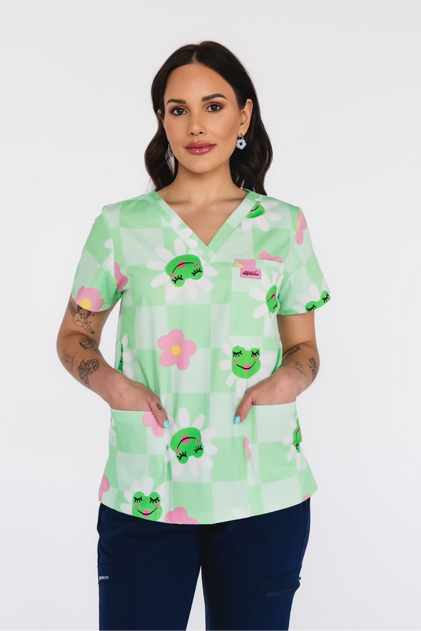 Hourly HOPservations Scrub Top