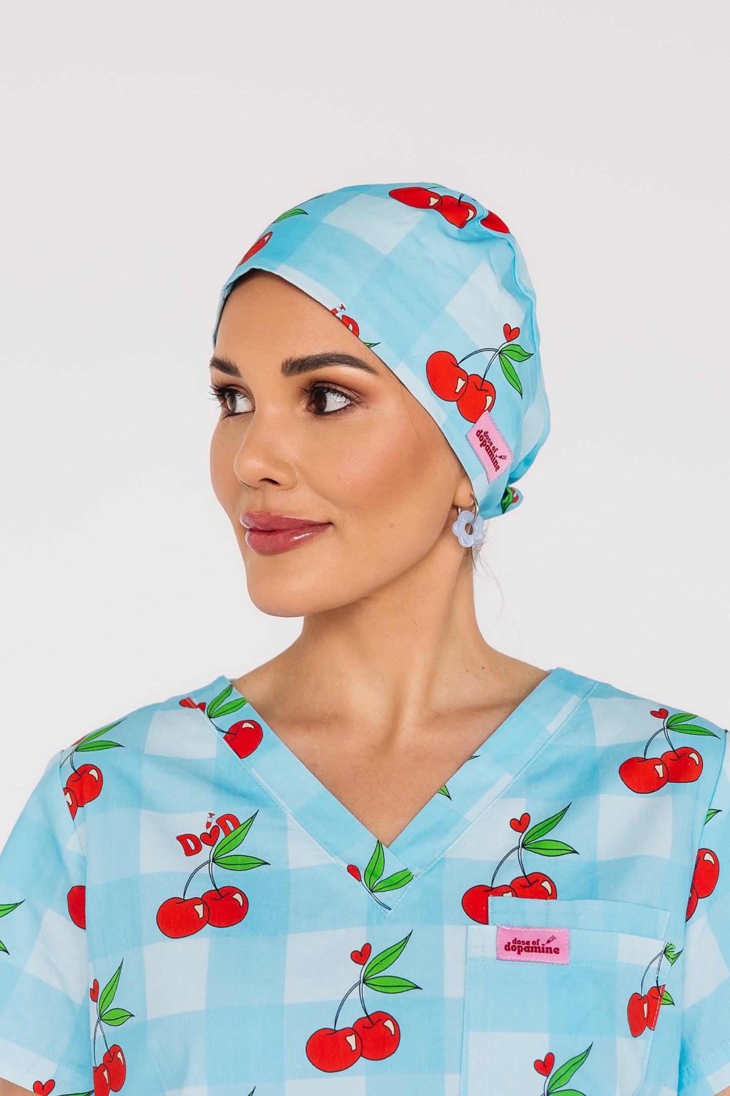 Cherry On Top Scrub Cap