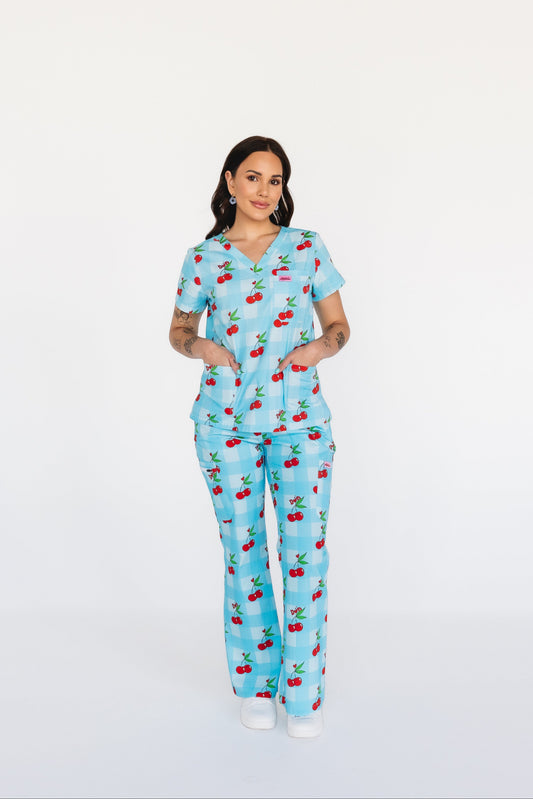Cherry On Top Scrub Set
