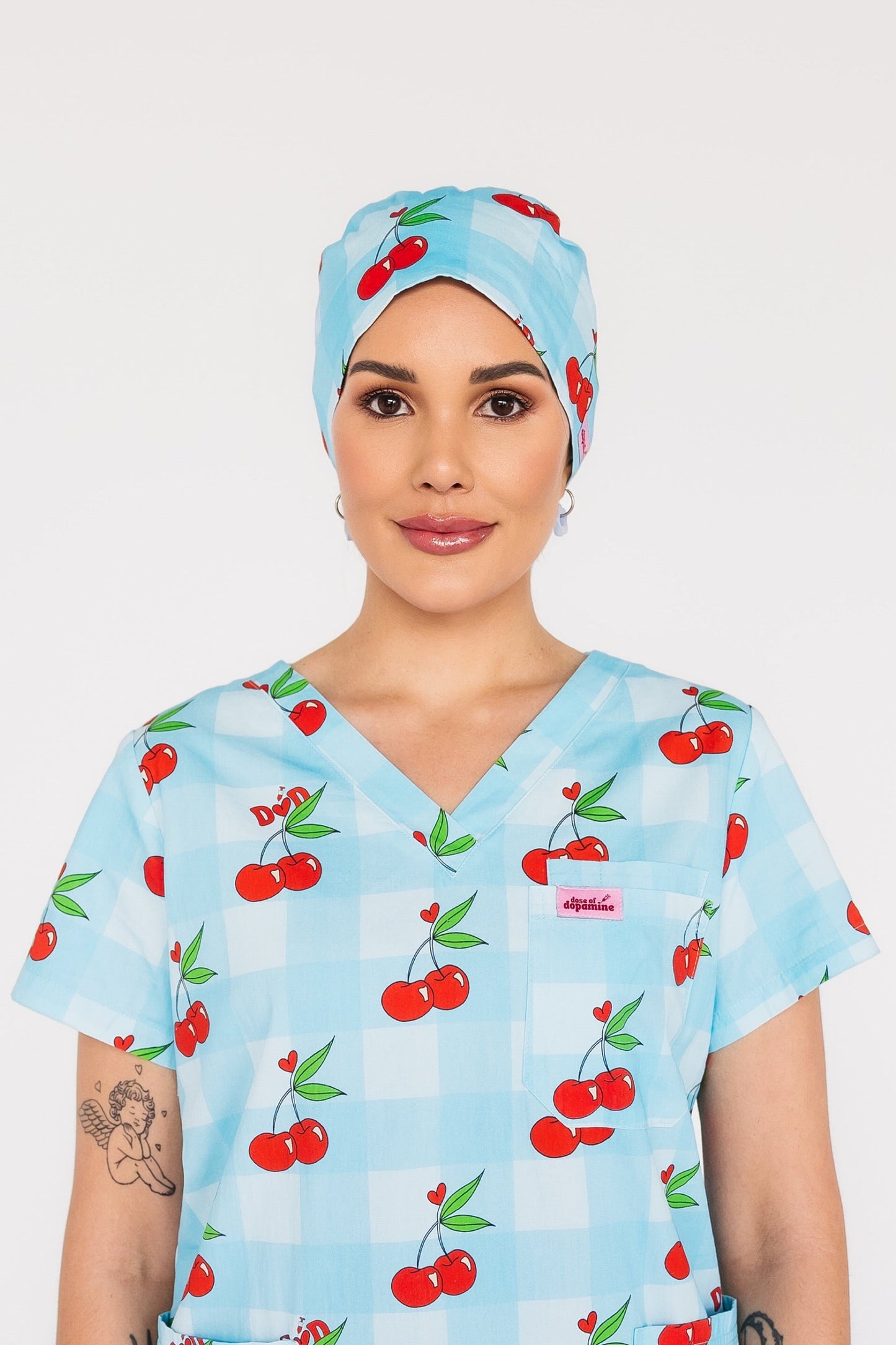 Cherry On Top Scrub Cap