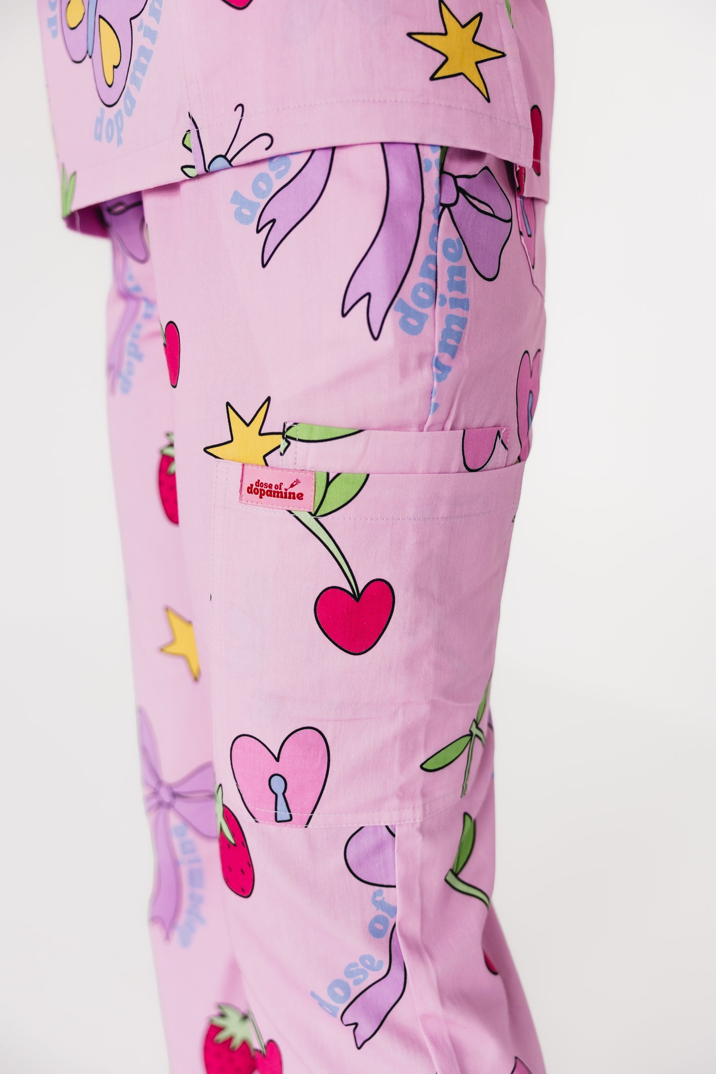 Pretty In Pink Scrub Set