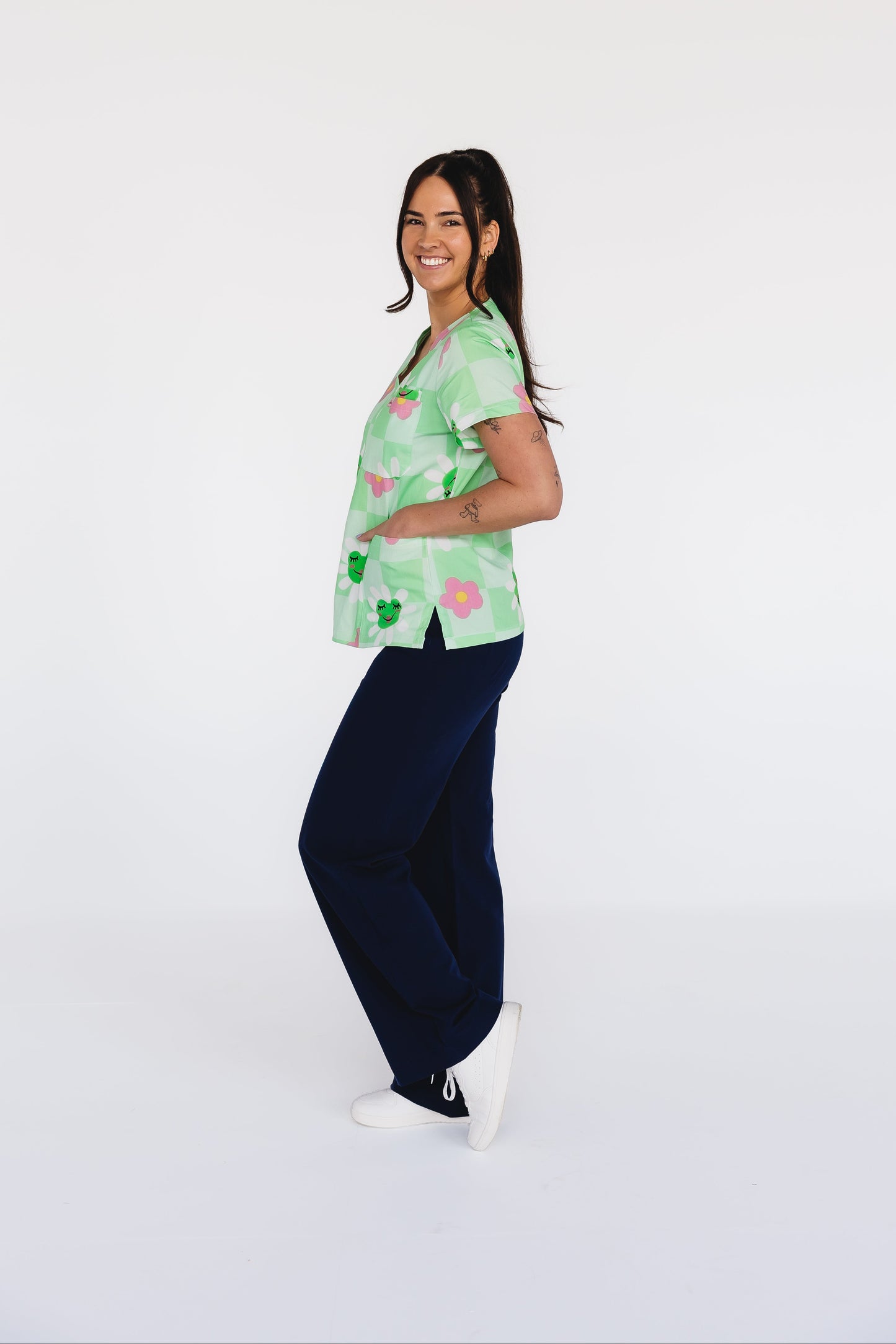 Hourly HOPservations Scrub Top