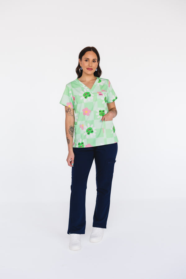 Hourly HOPservations Scrub Top