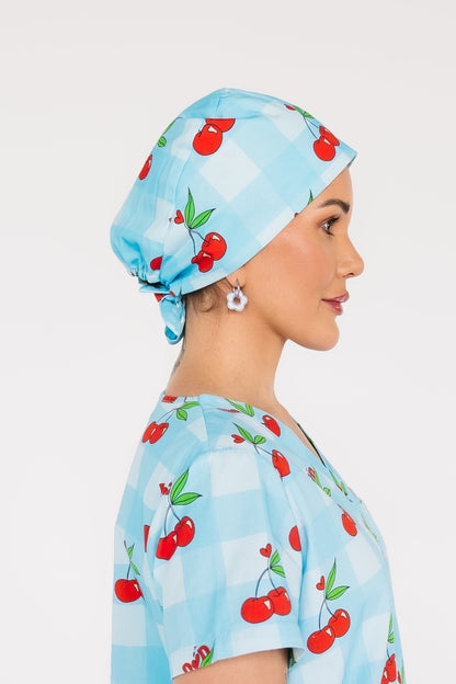 Cherry On Top Scrub Cap