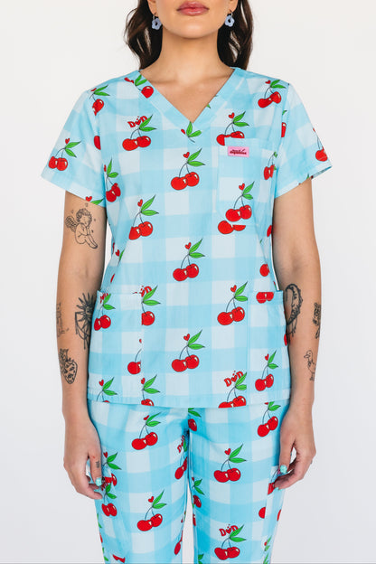 Cherry On Top Scrub Set